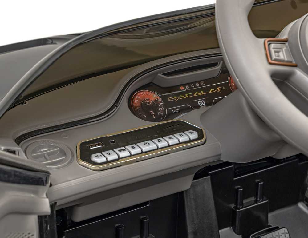 RAMIZ Elektromobilis Bentley Bacalar juodas 3+