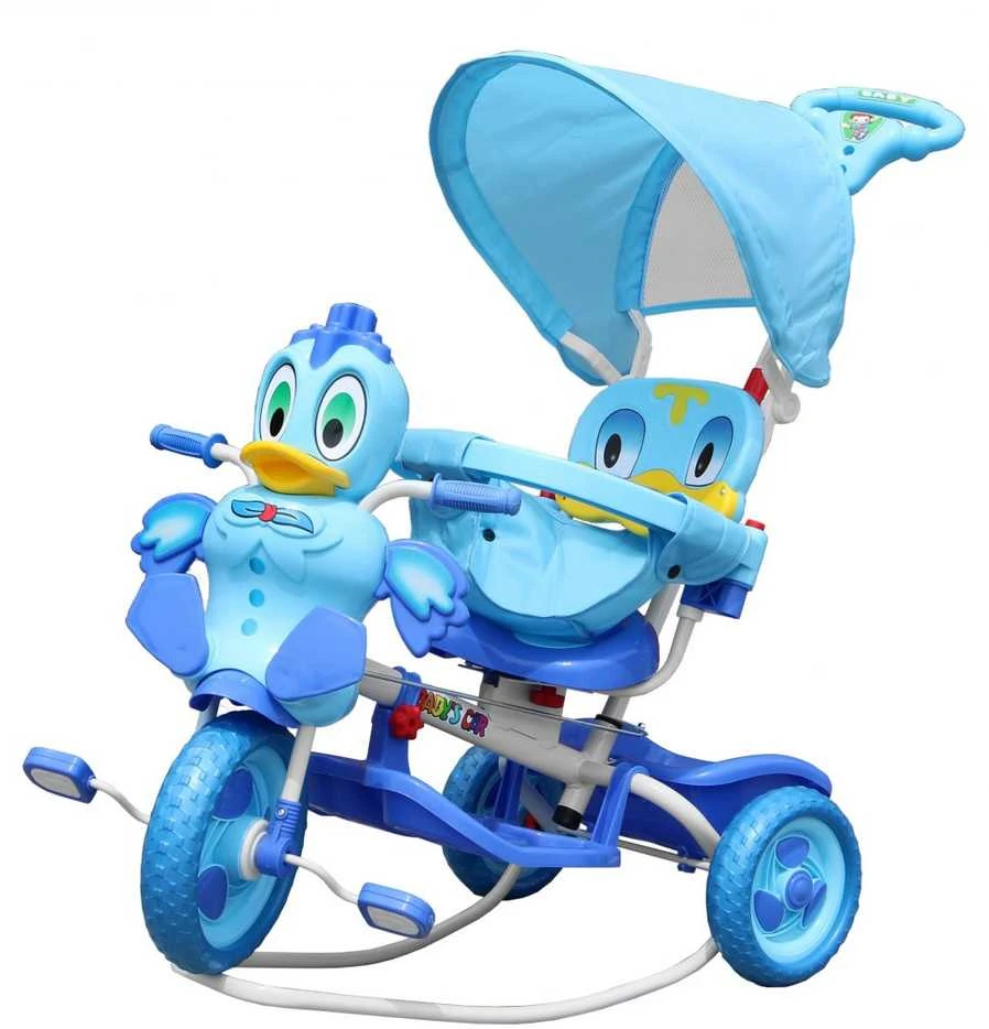 Roger Vaikiškas triratis Duck Bike mėlynas