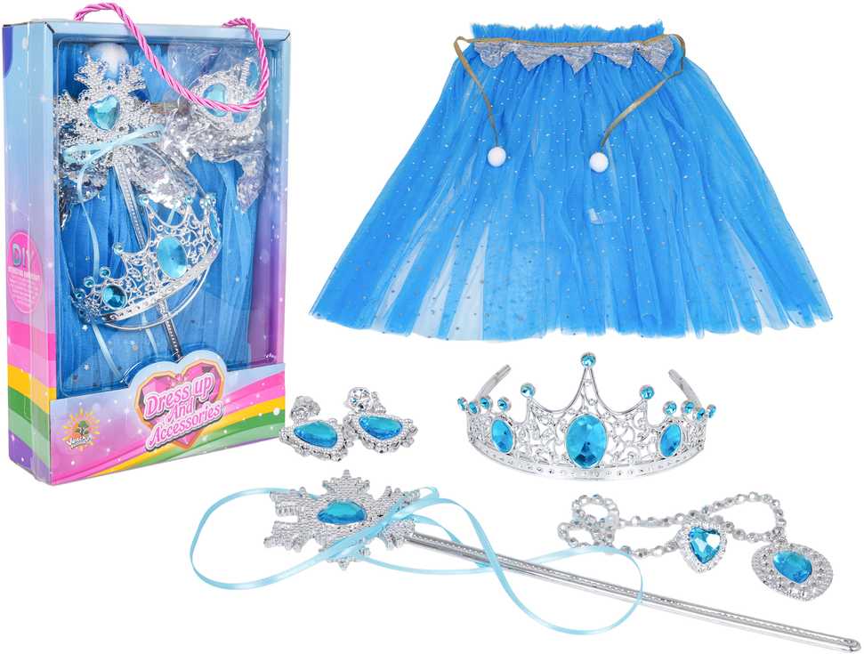 Ramiz Mažoji princesė + mėlyna suknelių rinkinys
