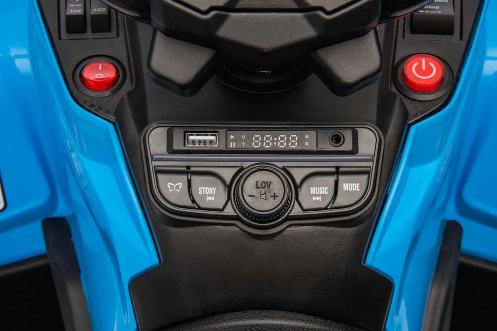 Quad Can Am Outlander ATV Mėlyna