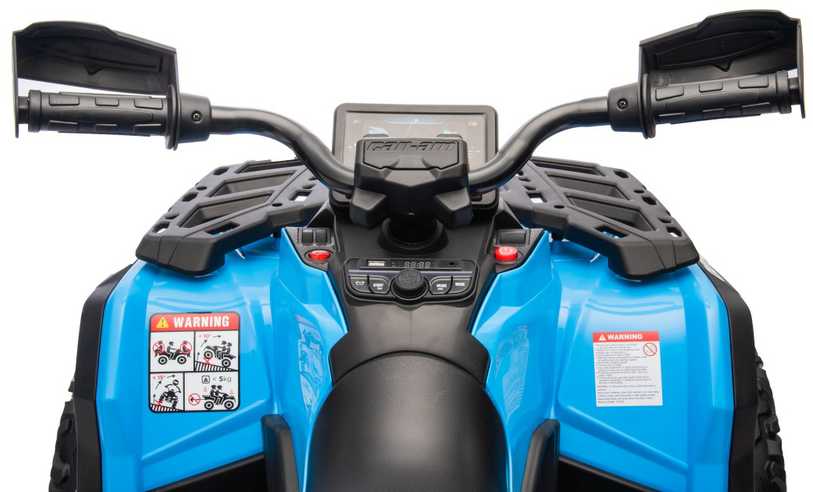 Quad Can Am Outlander ATV Mėlyna