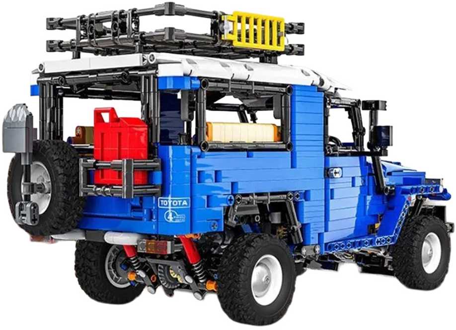 Konstruktorius Terrain Vehicle 2087el. Mėlynas