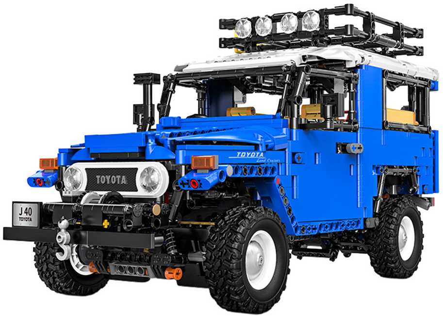 Konstruktorius Terrain Vehicle 2087el. Mėlynas