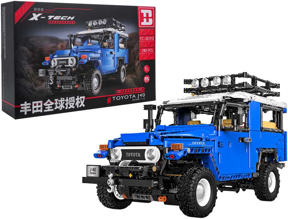Konstruktorius Terrain Vehicle 2087el. Mėlynas