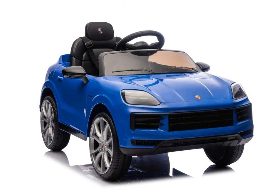 Mėlyna Elektromobilis Porsche Cayenne, Mėlyna