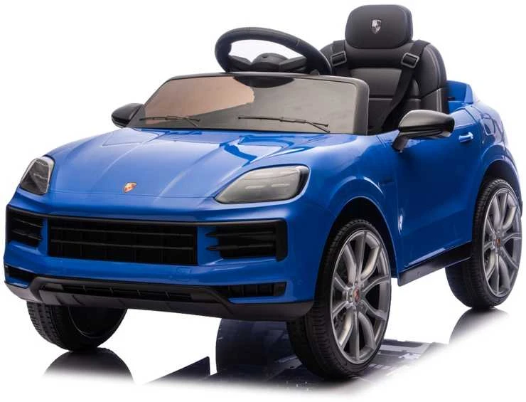 Mėlyna Elektromobilis Porsche Cayenne, Mėlyna
