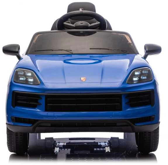Mėlyna Elektromobilis Porsche Cayenne, Mėlyna