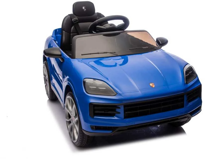 Mėlyna Elektromobilis Porsche Cayenne, Mėlyna