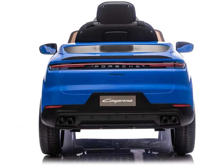 Mėlyna Elektromobilis Porsche Cayenne, Mėlyna