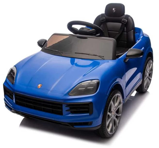 Mėlyna Elektromobilis Porsche Cayenne, Mėlyna