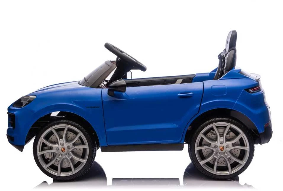 Mėlyna Elektromobilis Porsche Cayenne, Mėlyna