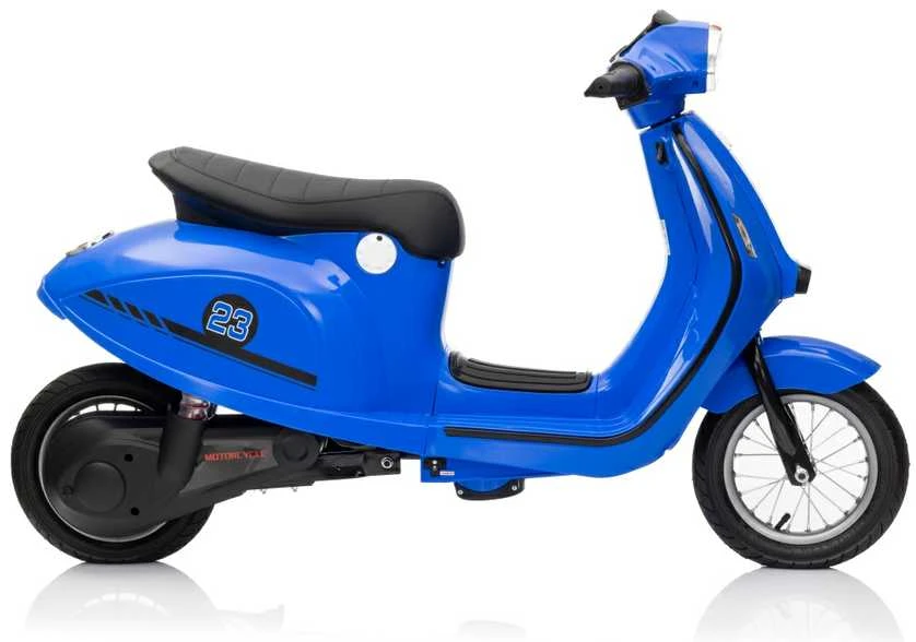 Ramiz Mėlyna Elektrinis motoroleris Retro 23, Mėlyna