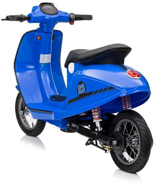 Ramiz Mėlyna Elektrinis motoroleris Retro 23, Mėlyna