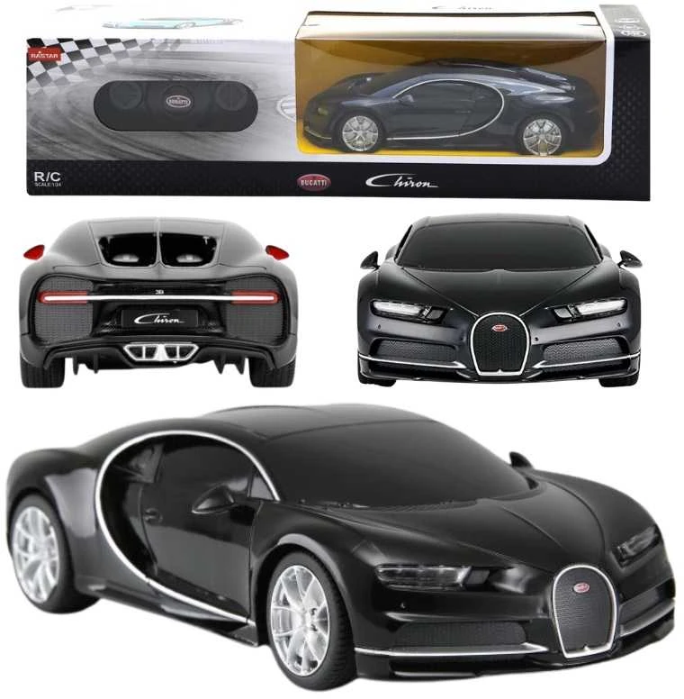 RASTAR automodelis valdomas R/C 1:24 Bugatti Chiron, assort., 76100