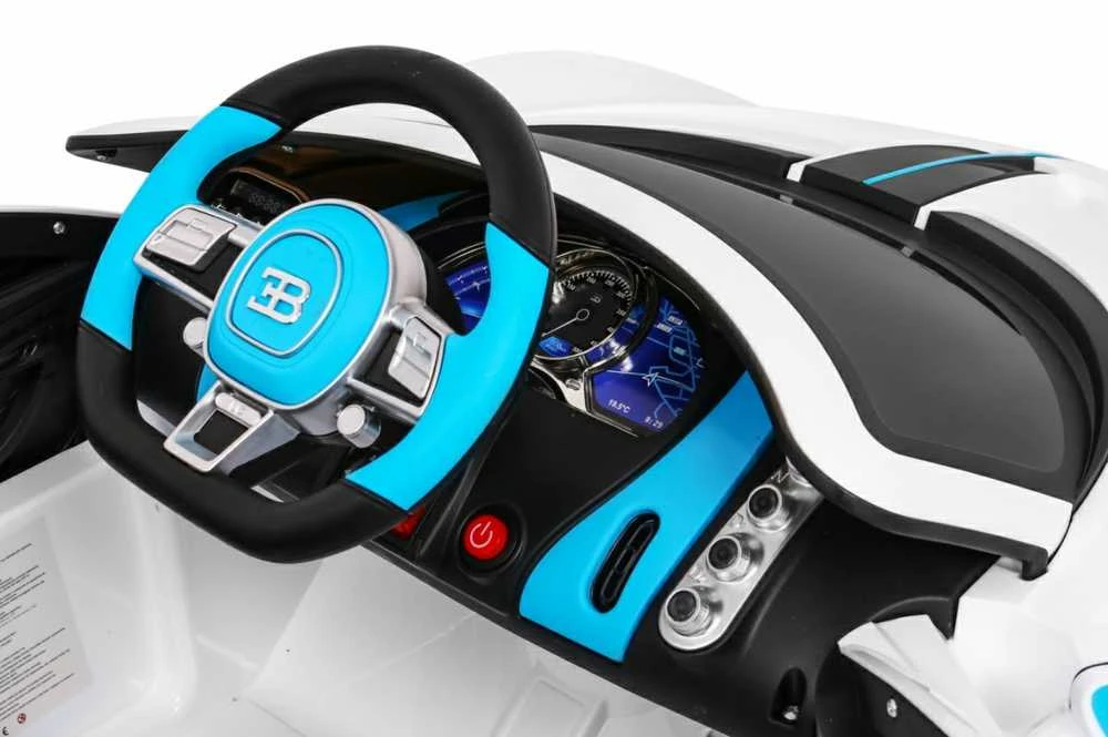 Ramiz Elektromobilis Bugatti Divo, Baltas
