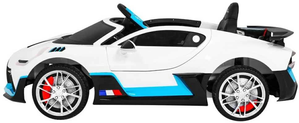 Ramiz Elektromobilis Bugatti Divo, Baltas