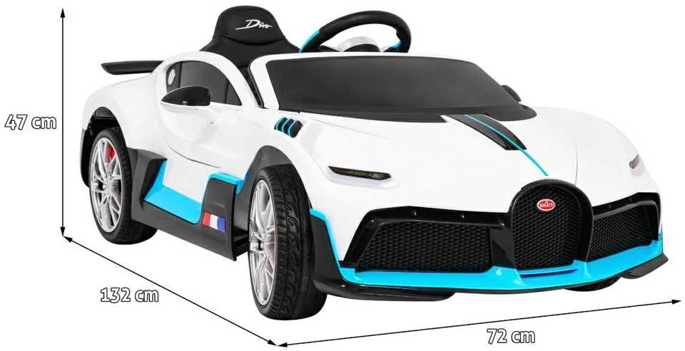 Ramiz Elektromobilis Bugatti Divo, Baltas