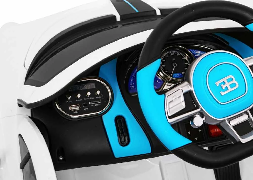 Ramiz Elektromobilis Bugatti Divo, Baltas