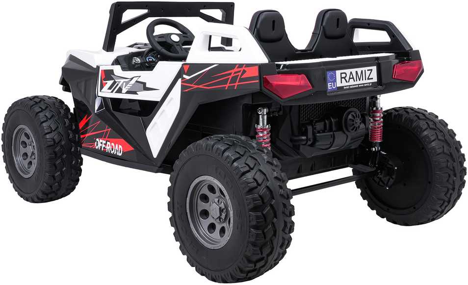 Elektrinis Buggy RTR Monster Speed 4x4, Baltas