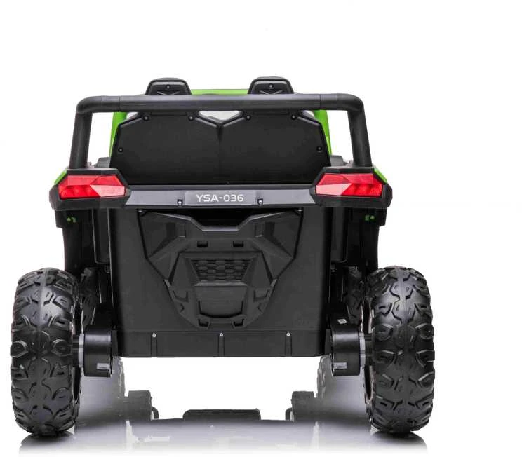 Ramiz Dvivietis elektromobilis UTV Buggy Racing 4x4, Žalias