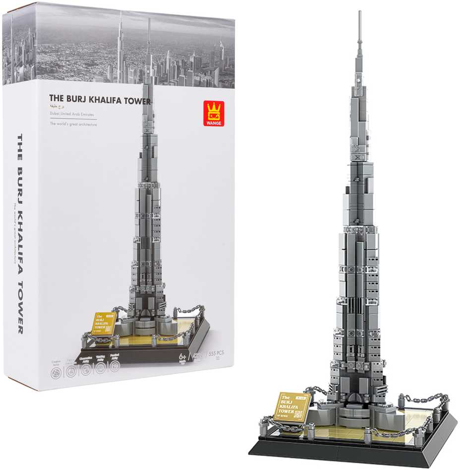 Statybinis rinkinys Burj Khalifa 555 vnt