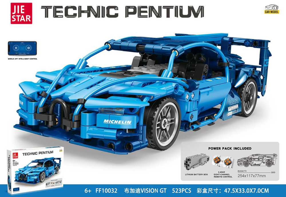 Ramiz Konstruktorius Automobilis 523 el. Mėlynas
