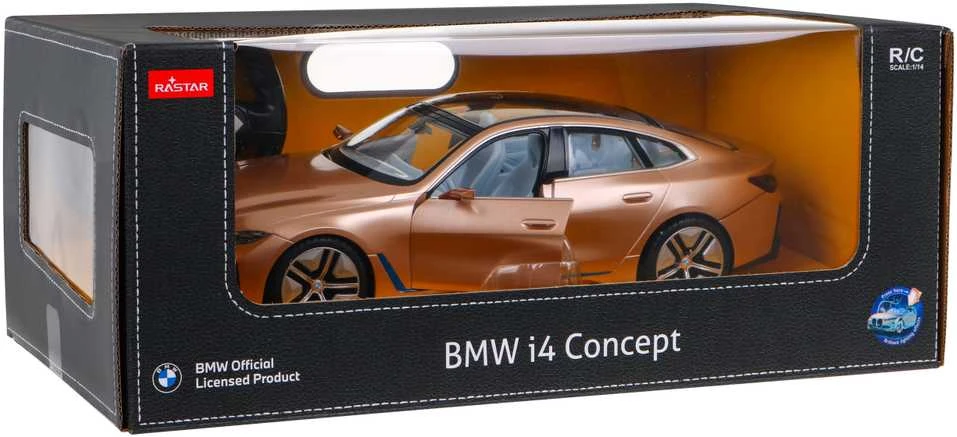 RASTAR 1:14 valdomas automodelis BMW i4, 98300
