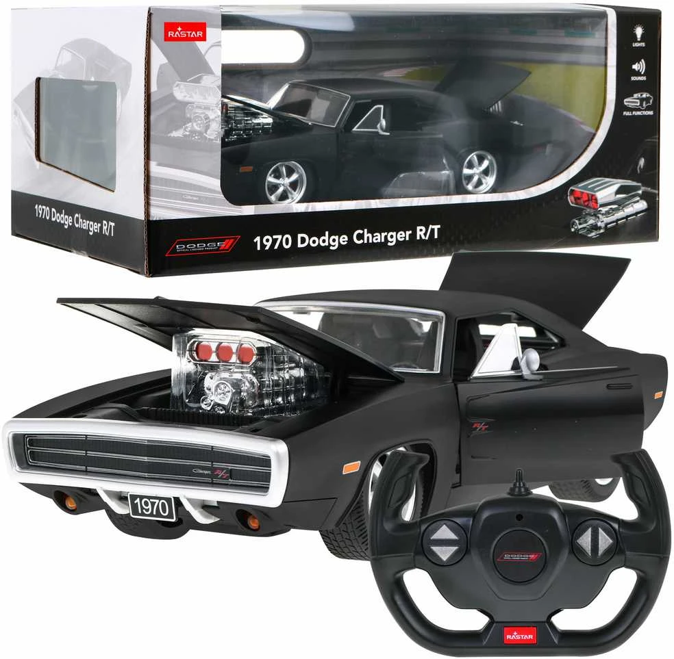 Automobilių R/C Dodge Charger R T 1:16 RASTAR