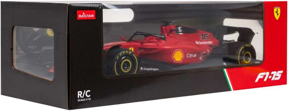 RASTAR R/C 1:12 Ferrari F1 75 remote control car (red)