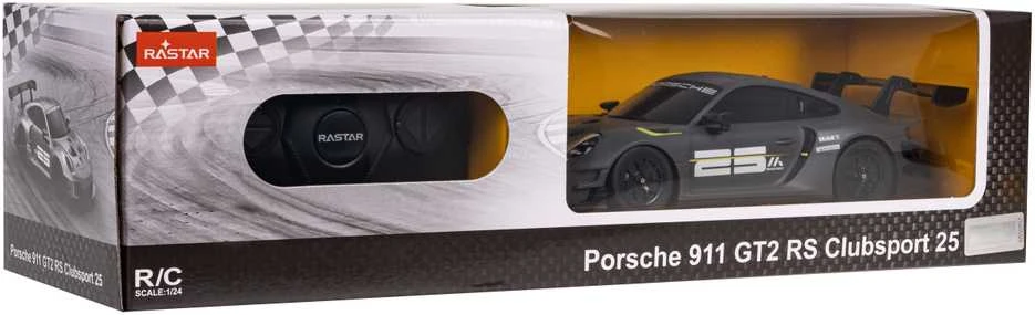 RASTAR 1:24 nuotolinio valdymo automodelis Porsche 911 GT2 RS Clubsport 25, 99700