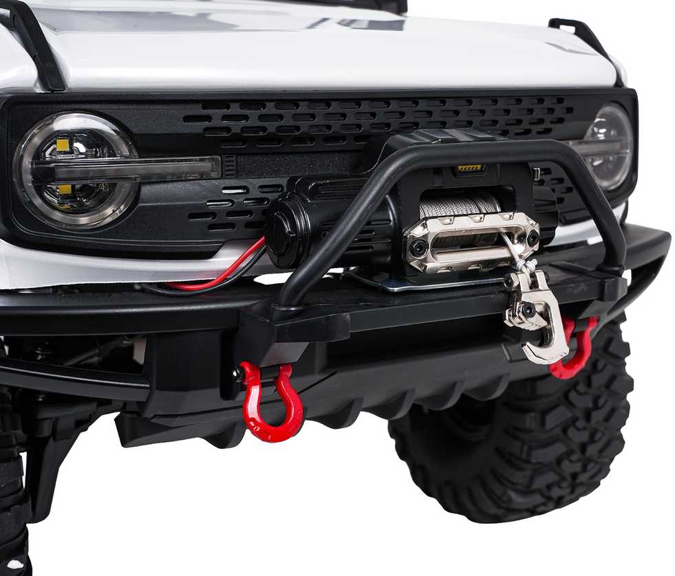 Nuotoliniu būdu valdomas automobilis wilderness 1:10 baltas