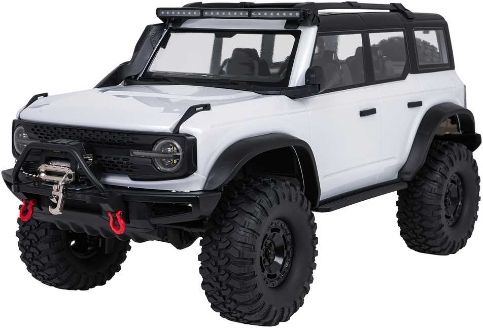 Nuotoliniu būdu valdomas automobilis wilderness 1:10 baltas