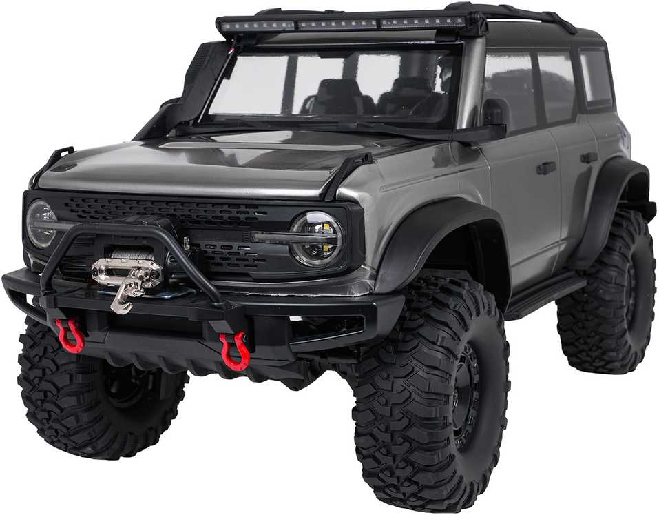 Nuotolinio valdymo automobilis wilderness 1:10 pilkas