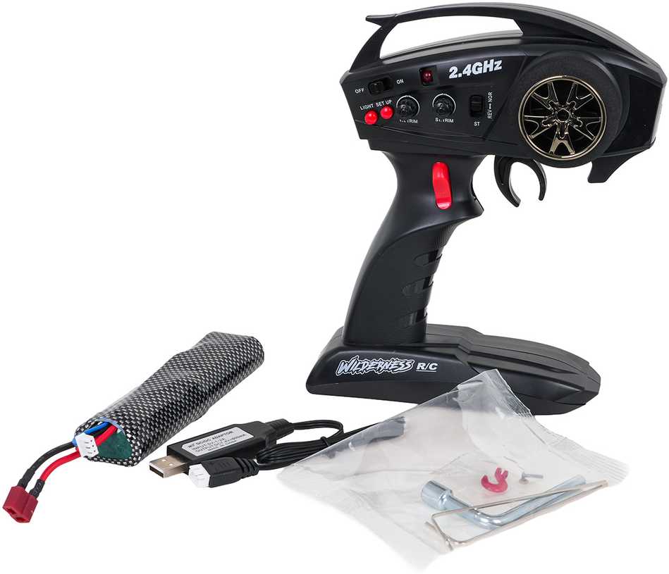 Nuotolinio valdymo automobilis wilderness 1:10 pilkas