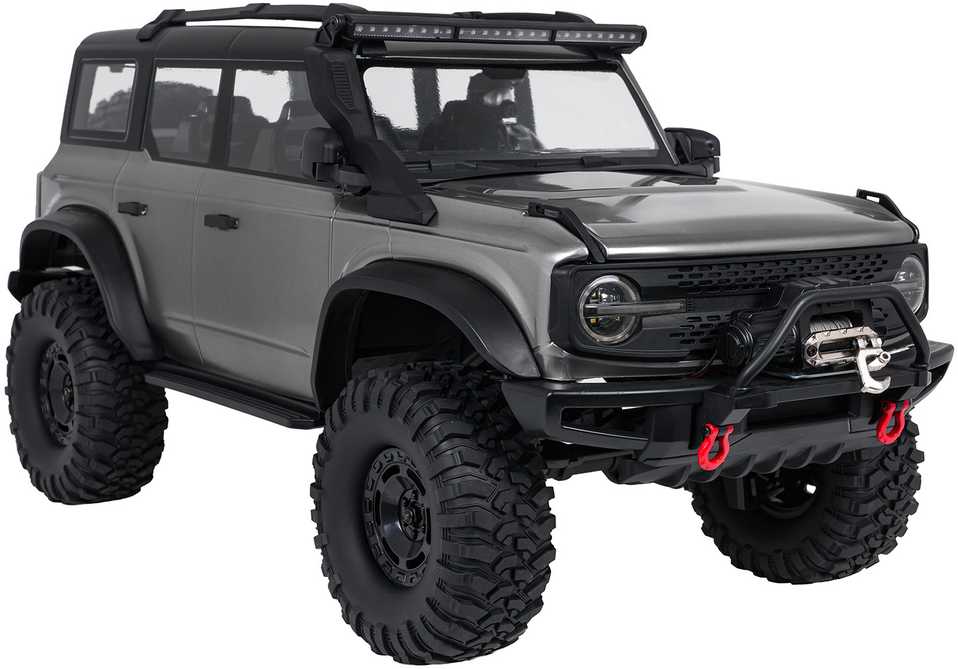 Nuotolinio valdymo automobilis wilderness 1:10 pilkas