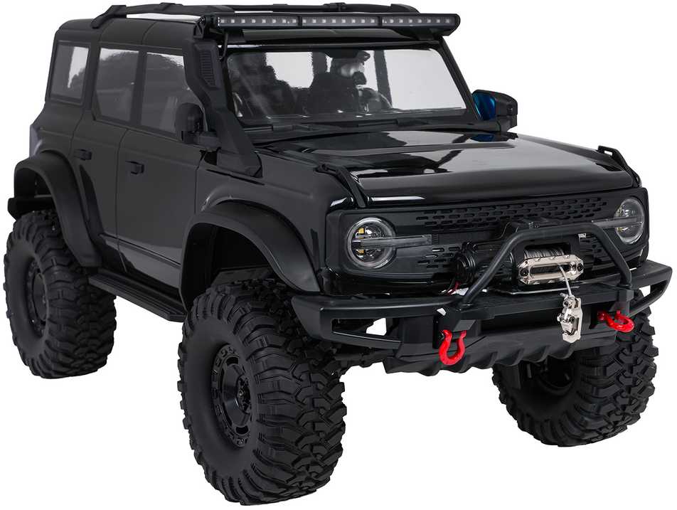 Ramiz Nuotolinio valdymo automobilis Wilderness RTR 1:10 juodas (ZRC.HB-R1006)