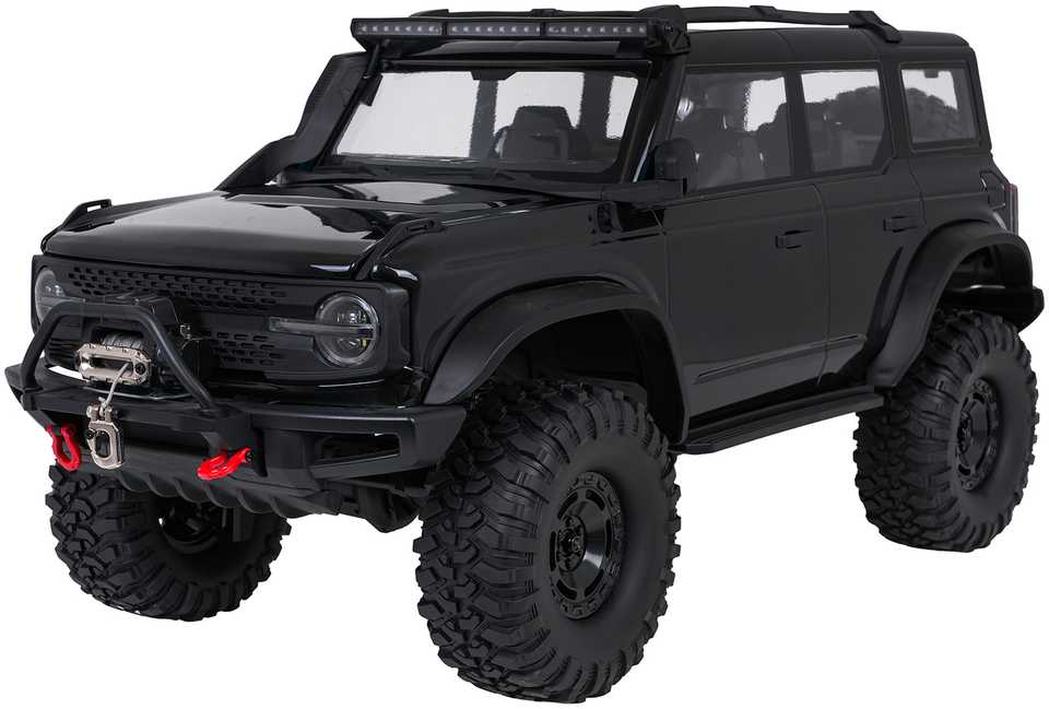 Ramiz Nuotolinio valdymo automobilis Wilderness RTR 1:10 juodas (ZRC.HB-R1006)