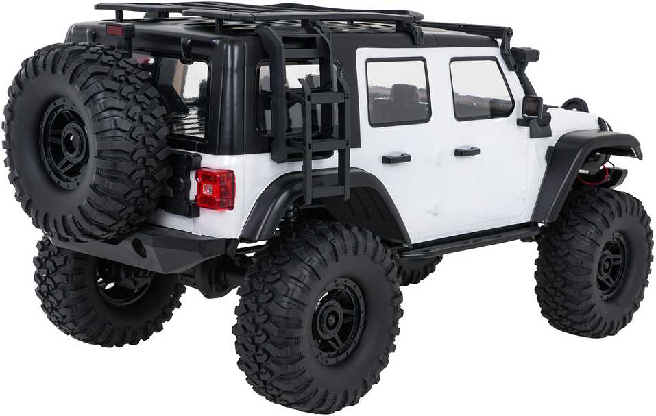Nuotoliniu būdu valdomas visureigis Wilderness 1:10 baltas