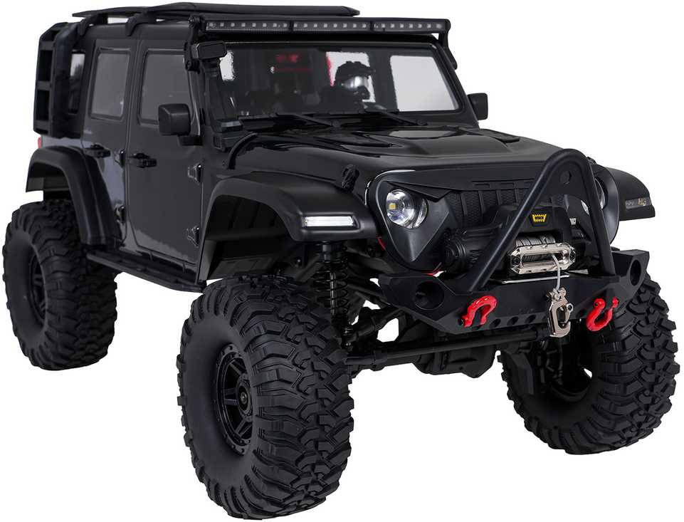 Nuotolinio valdymo automobilis WILDERNESS RTR 1:10 juodas (ZRC.HB-R1016)