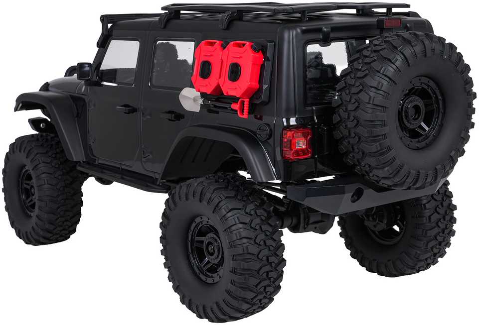 Nuotolinio valdymo automobilis WILDERNESS RTR 1:10 juodas (ZRC.HB-R1016)