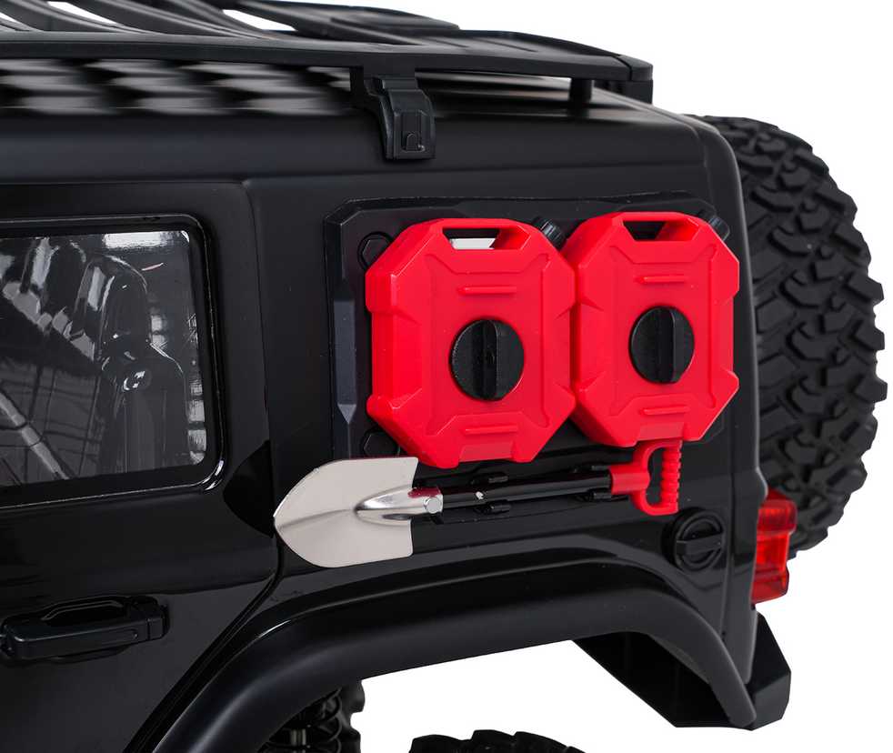 Nuotolinio valdymo automobilis WILDERNESS RTR 1:10 juodas (ZRC.HB-R1016)