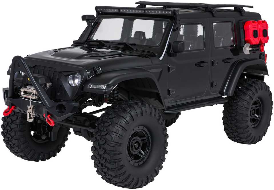 Nuotolinio valdymo automobilis WILDERNESS RTR 1:10 juodas (ZRC.HB-R1016)