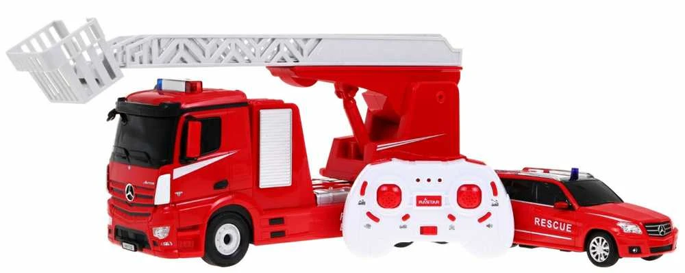 Rastar 1:24 Mercedes Benz gaisrinių automobilių rinkinys