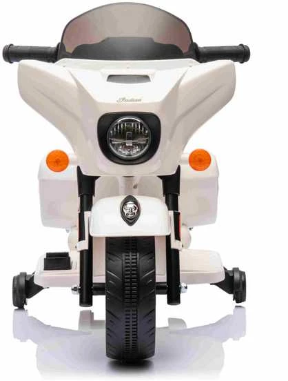 Elektrinis motociklas Chopper INDIAN, Baltas