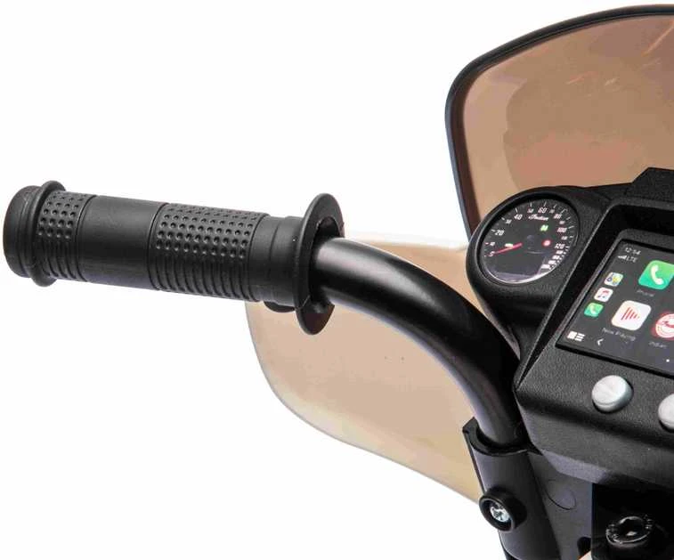 Elektrinis motociklas Chopper INDIAN, Baltas