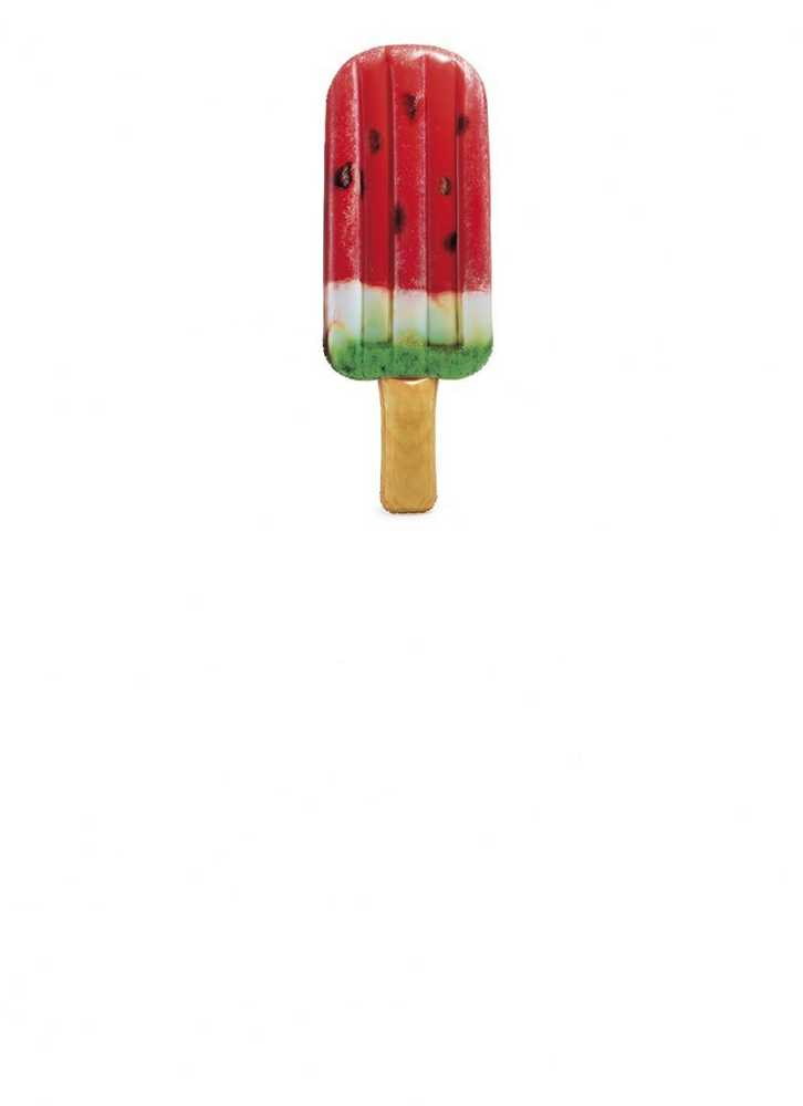 Intex pripučiamas čiužinys - arbūziniai ledai 191x76 cm (58751EU)