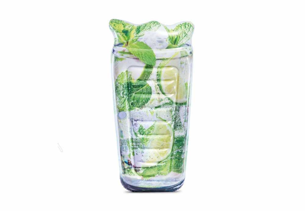 Pripučiamas čiužinys Intex Sparkling lime soda 58778 178x91cm