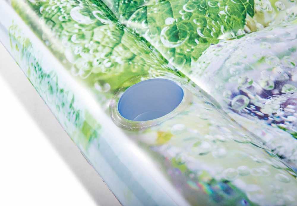 Pripučiamas čiužinys Intex Sparkling lime soda 58778 178x91cm