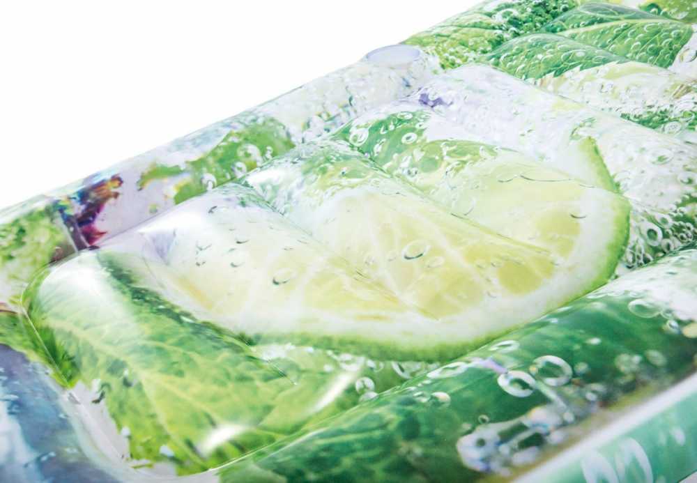 Pripučiamas čiužinys Intex Sparkling lime soda 58778 178x91cm