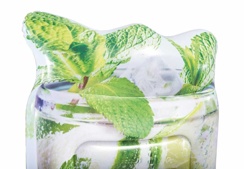 Pripučiamas čiužinys Intex Sparkling lime soda 58778 178x91cm